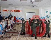 В детском саду  прошло закрытие месячника оборонно-массовой и военно-патриотической работы