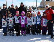 Городские соревнования по лыжным гонкам среди дошкольников