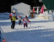 Городские соревнования по лыжным гонкам среди дошкольников